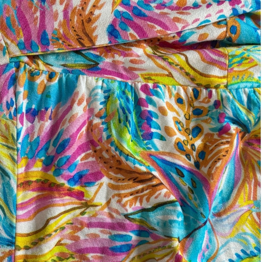 Stella Parker Tropical Floral Maxi Sun Dress XL Coastal Resort Summer Travel - Picture 8 of 8
